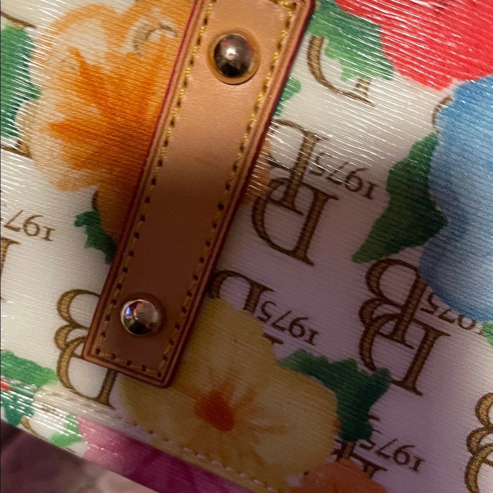 Dooney & Bourke Multicolor Floral Tote - Picture 14 of 17
